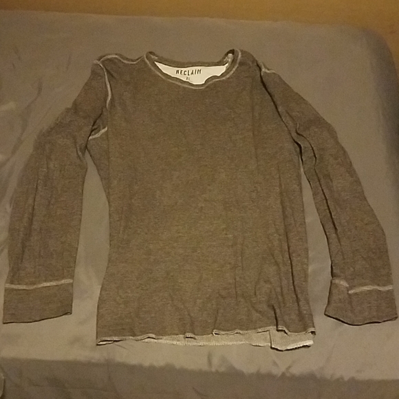 RECLAIM Brand XL Longsleeve Shirt Comfort Material - Picture 1 of 2